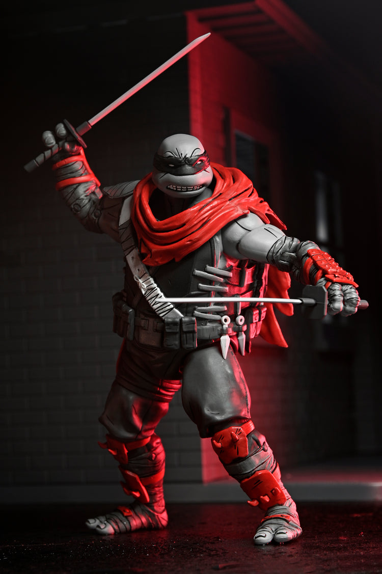 TMNT Comic The Last Ronin (The Lost Years): Leonardo (Nightwatcher) Teenage Mutant Ninja Turtles 7 Scale Acti, packaging shot