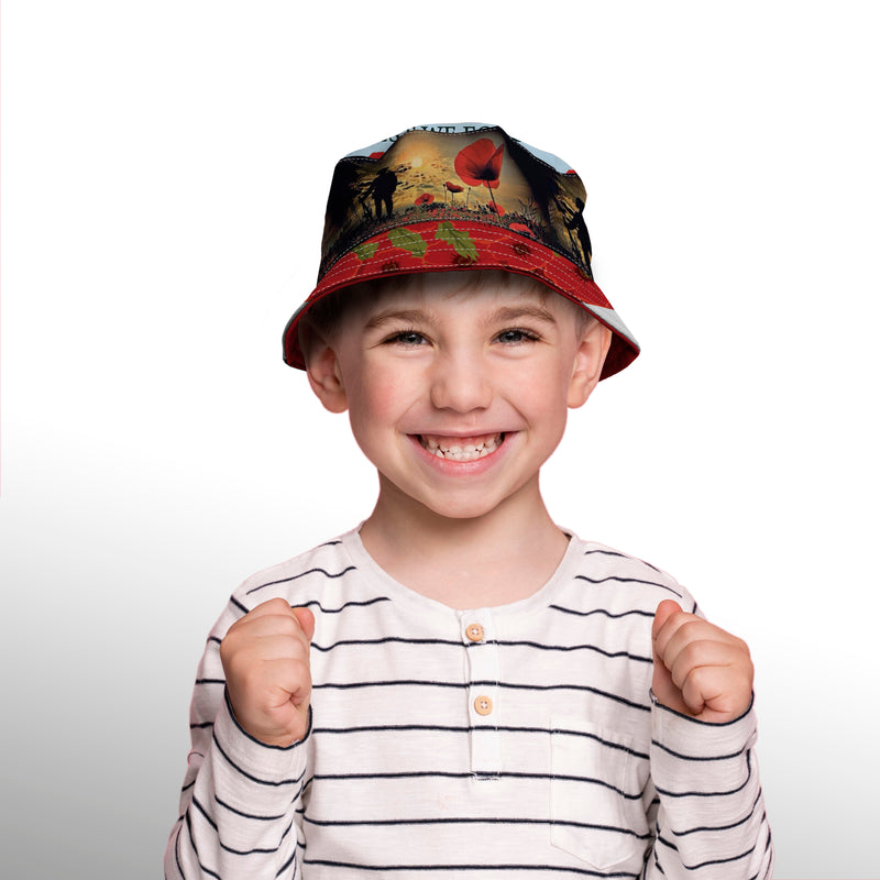 Lest We Forget Bucket Hat, packaging shot