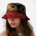 Lest We Forget Bucket Hat, side angle