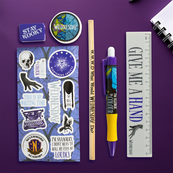 Wednesday 6-Set Stationery Pouch