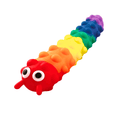 Light Up Push Popper Fidget Caterpillar collectible from PoundFun