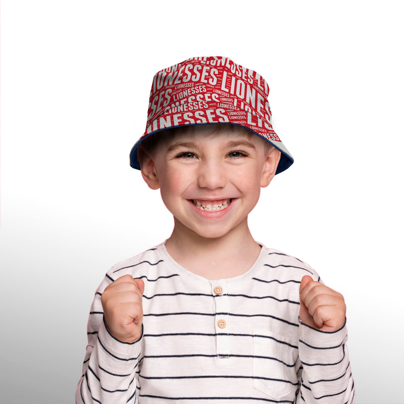 Lionesses All Over Supporters Bucket Hat, packaging shot