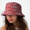 Lionesses All Over Supporters Bucket Hat, side angle