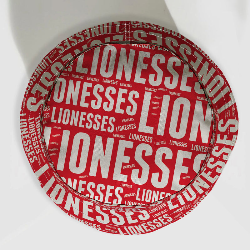 Lionesses All Over Supporters Bucket Hat, rear view
