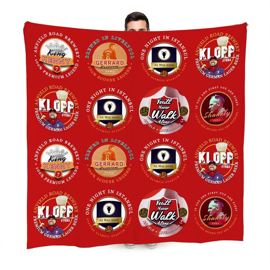 Liverpool - Football Legends - Fleece collectible from Liverpool FC https://britishmade.gifts/