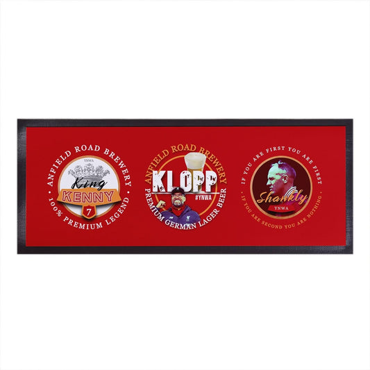 Liverpool - Football Legends - Bar Runner collectible from Liverpool FC https://britishmade.gifts/