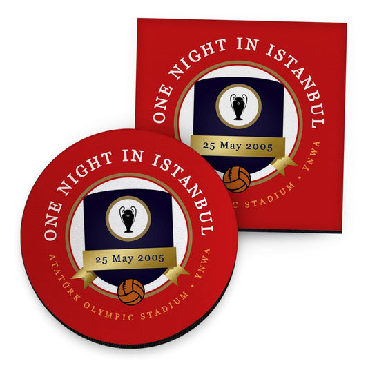 Liverpool Istanbul - Football Coaster - Square Or Circle collectible from Liverpool FC https://britishmade.gifts/