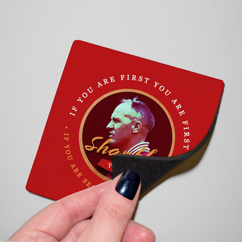 Liverpool Shankly - Football Coaster - Square Or Circle, alternate view