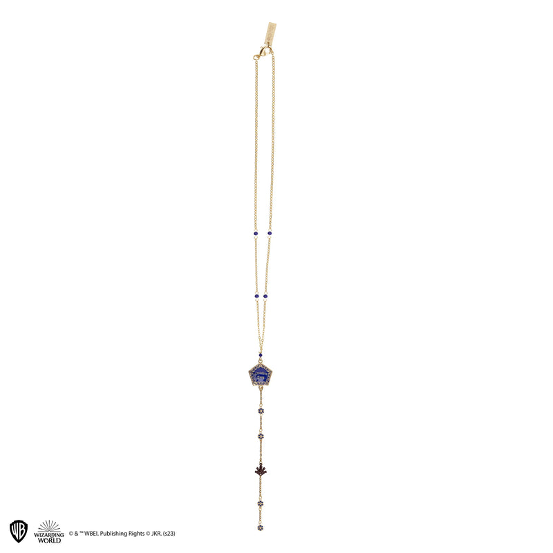 Harry Potter Honeydukes Chocolate Frog Long Chain Necklace, side angle