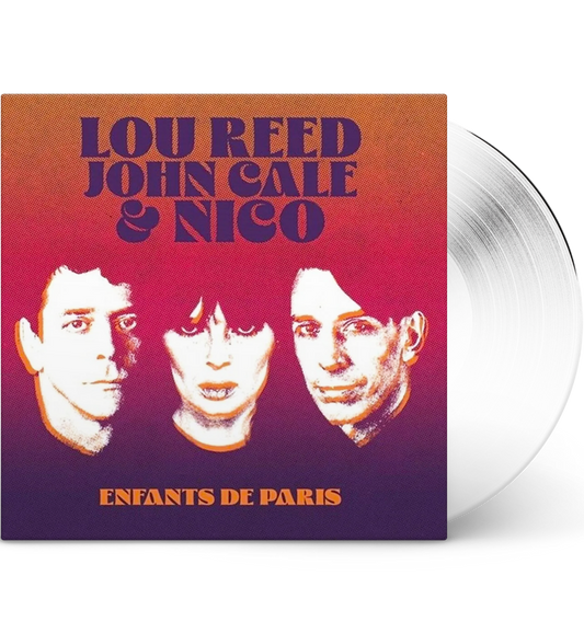 Lou Reed, John Cale & Nico – Enfants de Paris (Limited Edition 12-Inch Album on White Vinyl) collectible from Coda Records