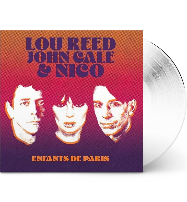 Lou Reed, John Cale & Nico – Enfants de Paris (Limited Edition 12-Inch Album on White Vinyl) collectible from Coda Records