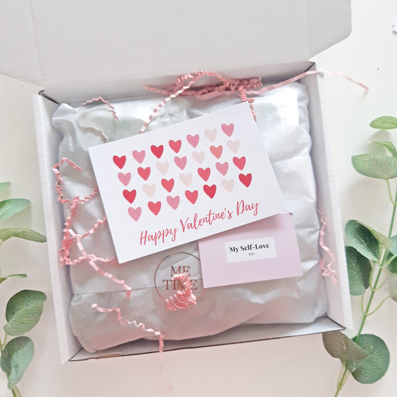 THE COMFORT EDIT | LUXURY SELF-CARE GIFT BOX, side angle