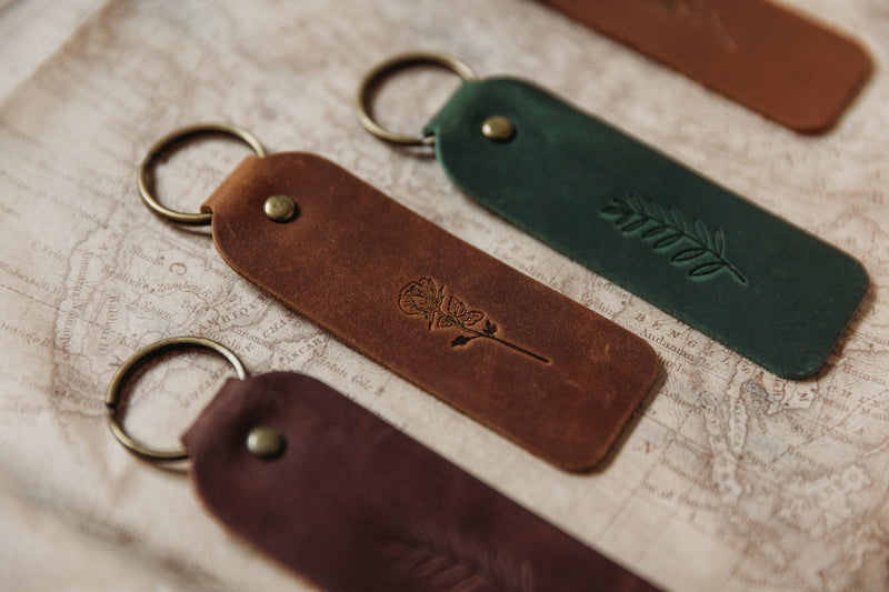 Floral Keyrings, product detail