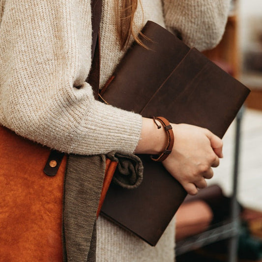 Dark Walnut Journals collectible from Lucas Ruth Leather Goods