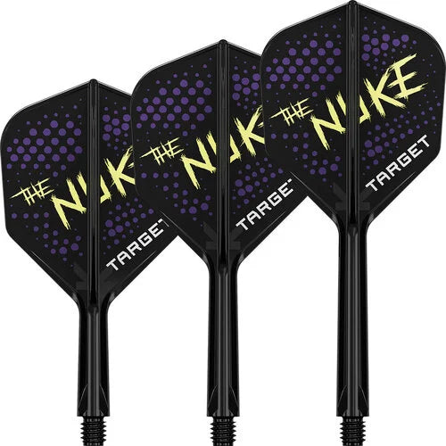 Luke The Nuke Littler K-Flex Target Flights collectible from Queensferry Sports