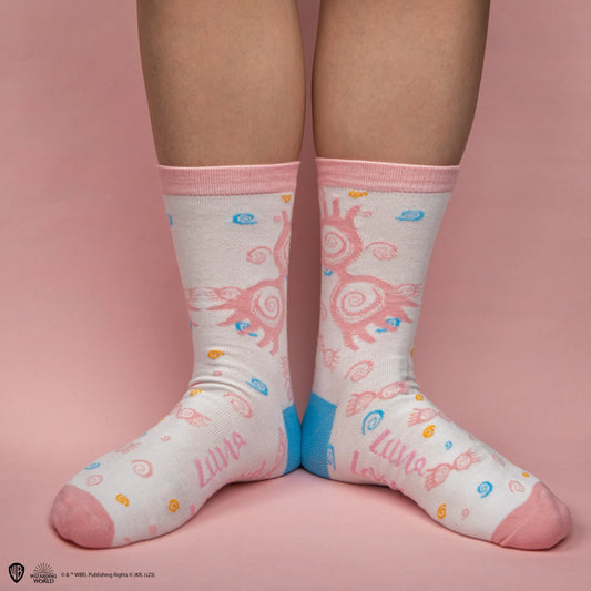 Harry Potter Luna Lovegood Socks 3-Pack, alternate view