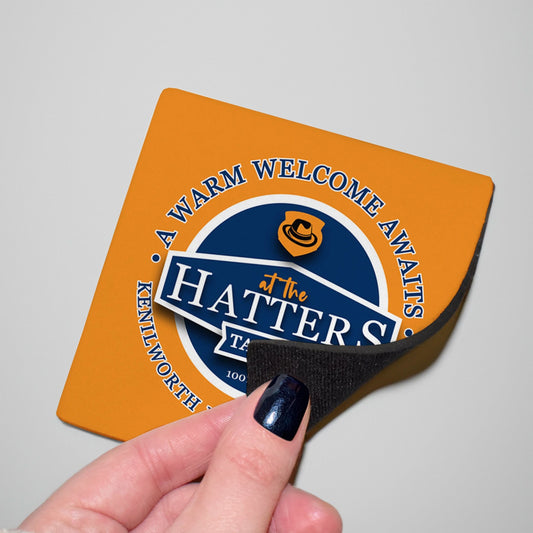 Luton Hatters - Football Coaster - Square Or Circle, alternate view
