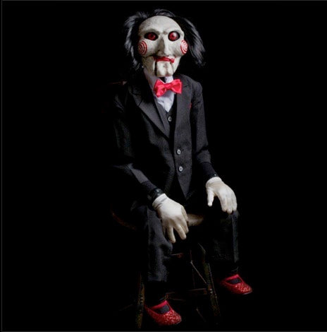 Saw Billy the Puppet Prop Replica alternate view