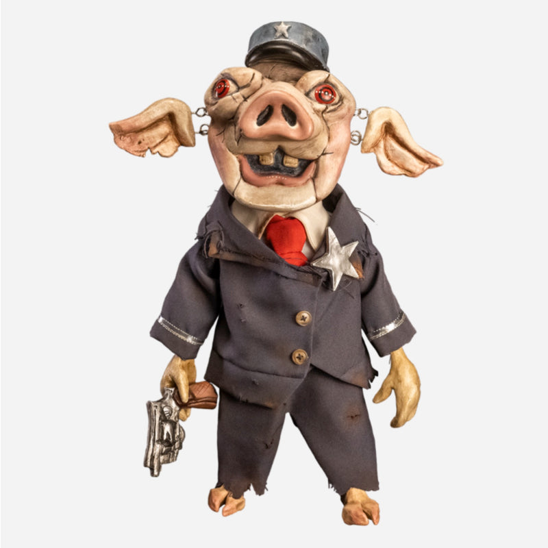 Spiral: From the Book of Saw Mr. Snuggles 16.5" Puppet Prop Replica front view