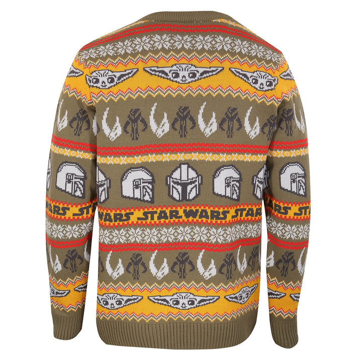 Star Wars: The Mandalorian Repeat Knitted Jumper