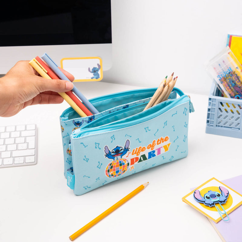 Disney Stitch Waves Triple Case