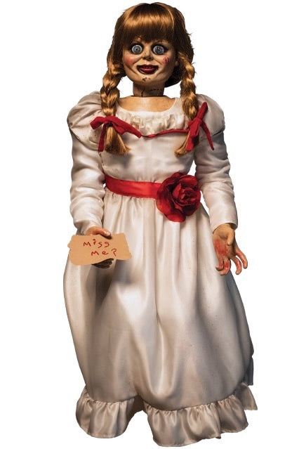 Annabelle The Conjuring Doll 40" Prop In Collectors Window Box