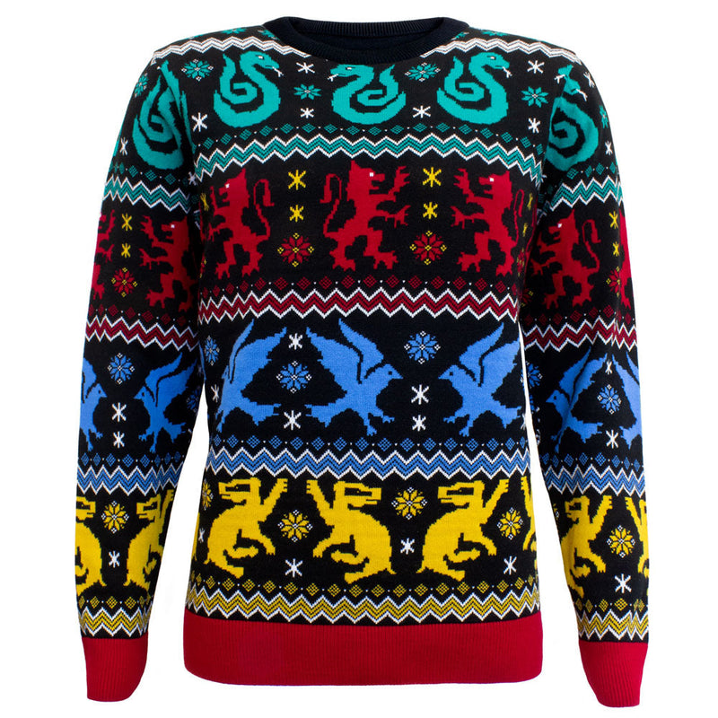 Harry Potter Houses Repeat Knitted Jumper collectible from Heroes Inc Dropship