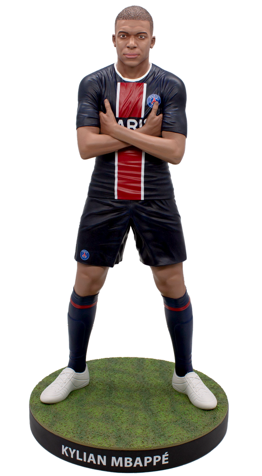 Kylian Mbappe Official PSG Football's Finest Resin Statue (60cm)