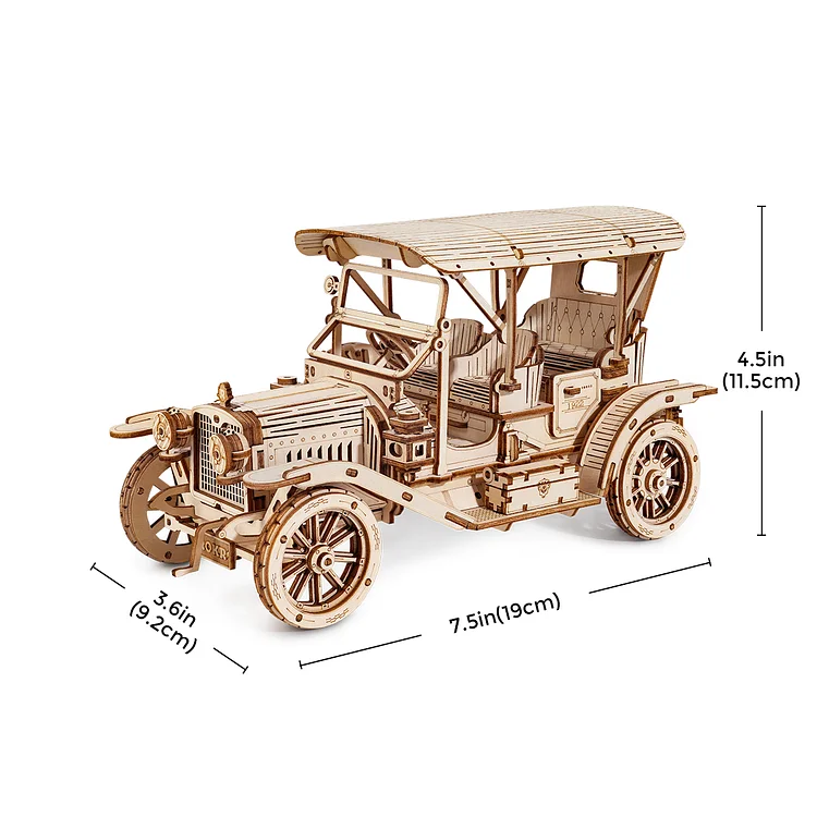 Vintage Car, side angle