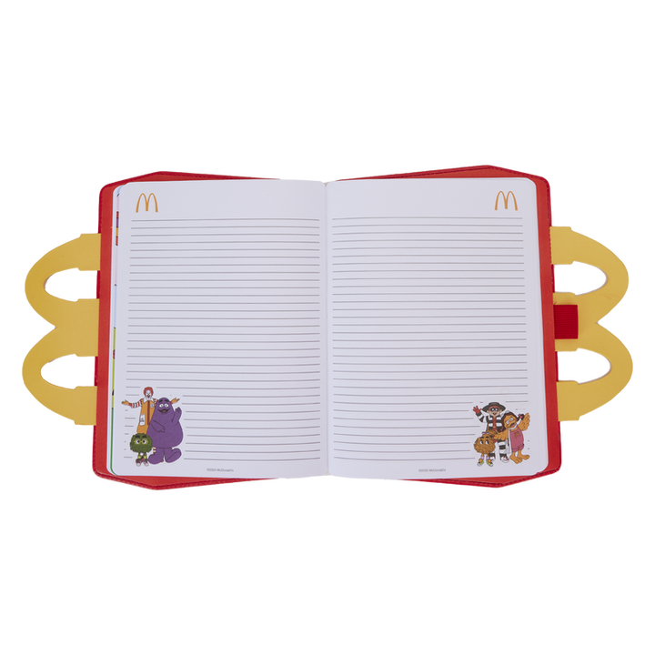 Loungefly McDonald's Vintage Happy Meal Lunchbox Notebook Journal