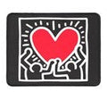 Keith Haring XL Mouse Pad S