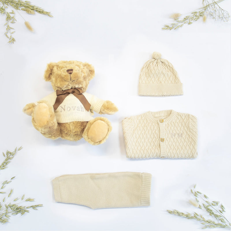 MY FIRST OUTFIT AND TEDDY, packaging shot