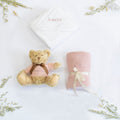 WELCOME LITTLE ONE GIFT SET, close-up detail