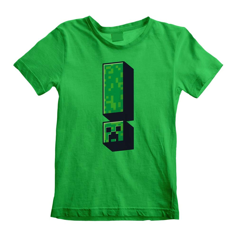Minecraft Creeper Exclamation T-Shirt collectible from Heroes Inc Dropship