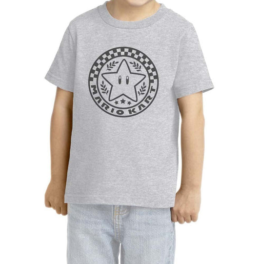Nintendo Super Mario Kart Emblem Kid's T-Shirt collectible from Heroes Inc Dropship