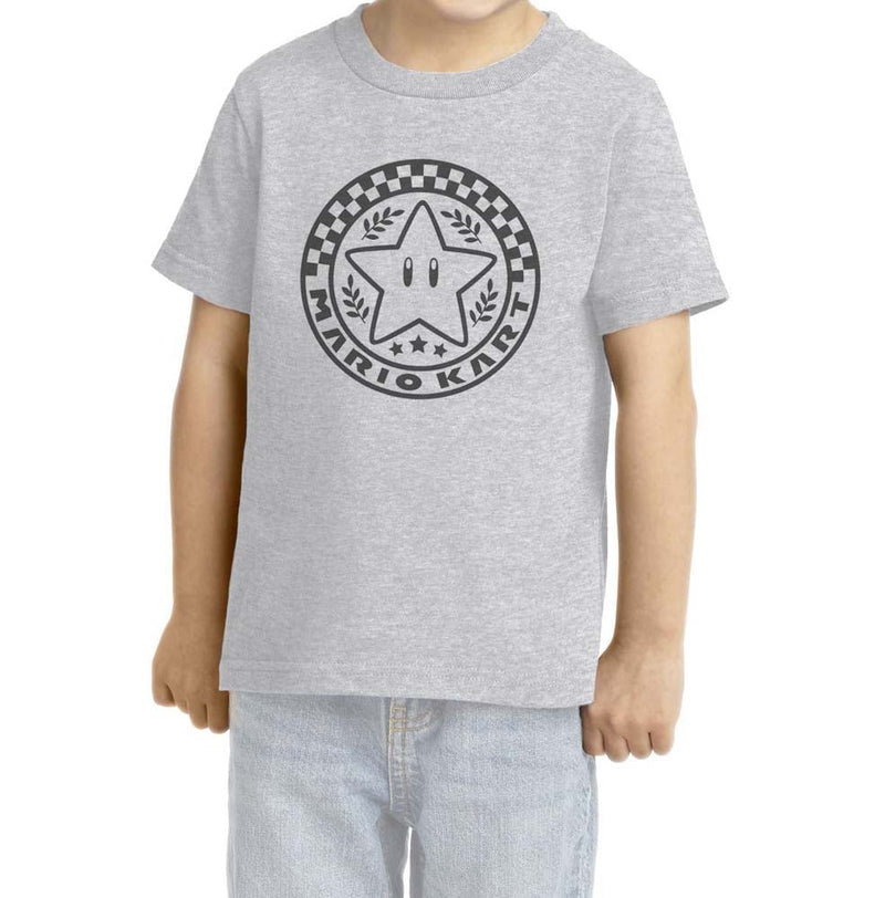 Nintendo Super Mario Kart Emblem Kid's T-Shirt collectible from Heroes Inc Dropship