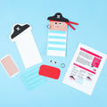 Pirate Activity Kit, close-up detail