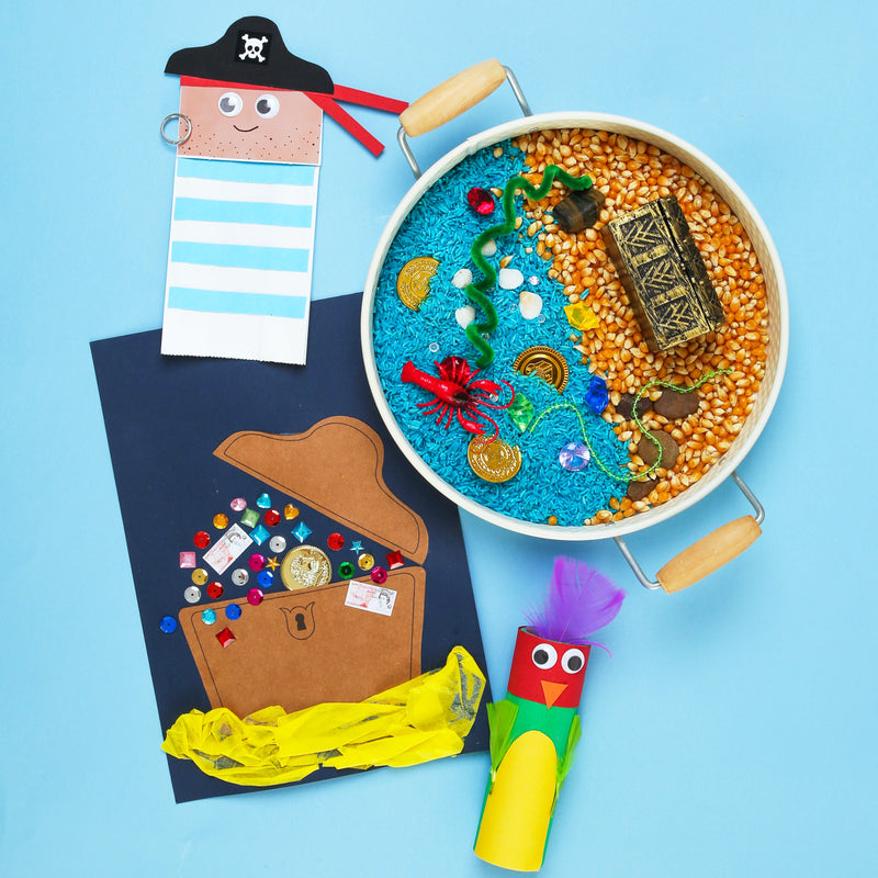 Pirate Activity Kit, side angle