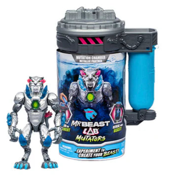 Mr Beast Lab Mutators Mutation Chamber, in display
