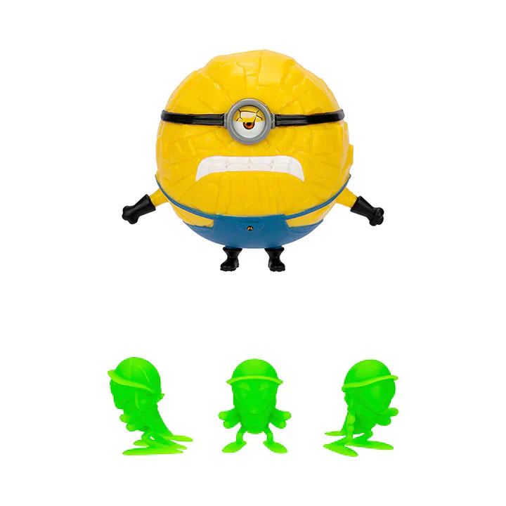 Despicable Me 4 Mega Minion 4in Action Figure - Jerry, close-up detail