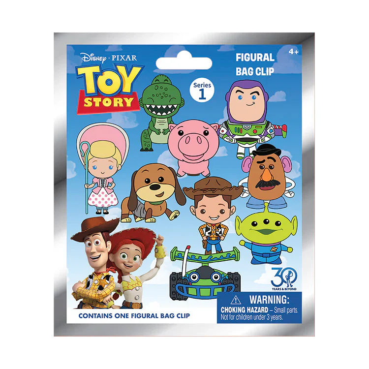 Toy Story 30th Anniversary 3D Collectable Keychains