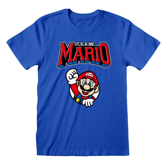 Nintendo Super Mario Varsity T-Shirt collectible from Heroes Inc Dropship