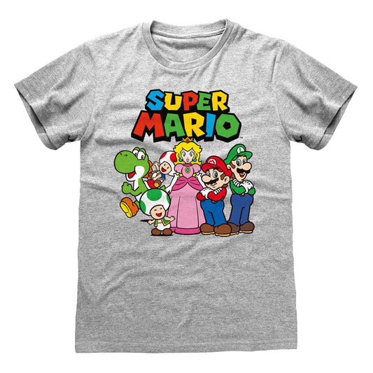 Nintendo Super Mario Vintage Group T-Shirt collectible from Heroes Inc Dropship