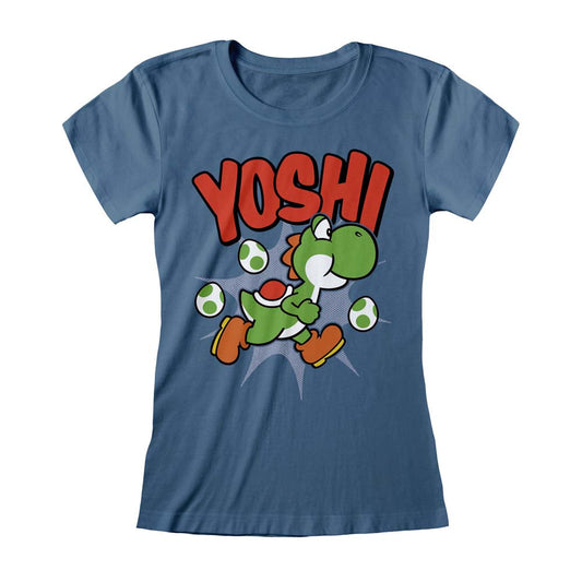 Nintendo Super Mario Yoshi Women's T-Shirt collectible from Heroes Inc Dropship