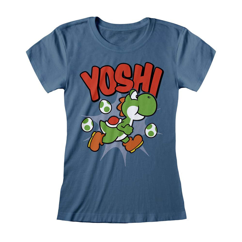 Nintendo Super Mario Yoshi Women's T-Shirt collectible from Heroes Inc Dropship
