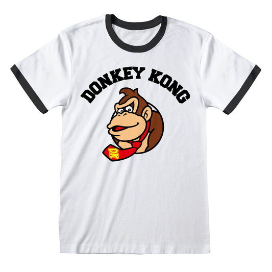Nintendo Donkey Kong Circle Ringer T-Shirt collectible from Heroes Inc Dropship