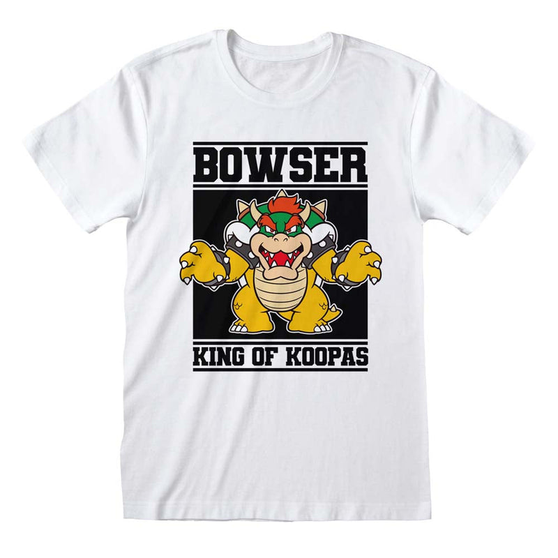 Nintendo Super Mario Bowser King Of Koopas T-Shirt collectible from Heroes Inc Dropship