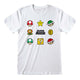 Nintendo Super Mario Items T-Shirt