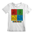 Nintendo Super Mario Squares Kid's T-Shirt collectible from Heroes Inc Dropship
