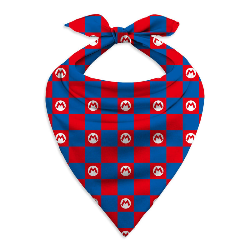 Nintendo Super Mario Mario Pattern Bandana collectible from Heroes Inc Dropship